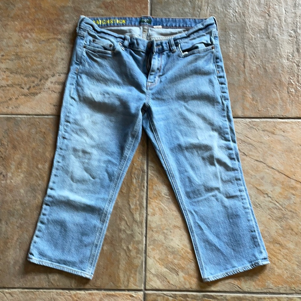 J.Crew  Matchstick Cropped Jeans with Stretch